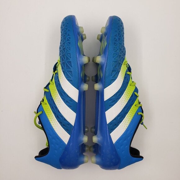 RARE adidas Mens RARE Ace 16.1 FG/AG Soccer Cleats AF5085 Blue Green Size 13 - Picture 7 of 11